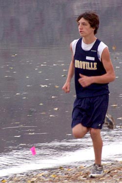 1057a Hornet Connor Hughes of Oroville came in first at an “unofficial league meet” held at the state park in Oroville. Hughes and Liberty Bell’s Taylor Woodruff battled for top spot over the course’s entire three miles, according to Oroville’s Coach