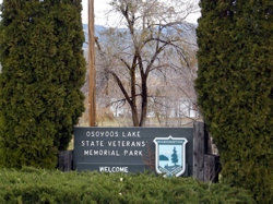 Osoyoos Lake State Veterans Memorial Park, closed for the winter, will still be available to those wanting to book reservations in the spring and summer. A decision regarding who will get the park in a transfer from state hands will be made on June 24. Bo