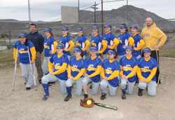 The 2010 Tonasket softball team are: Rylee Fewkes, Dakota Fry, Jayden Hawkins, Rosa Heavenrich, Courtney Jones, Sadie Long, Zana Mackarness, Jessica Maier, Keyvanna Marthini, Jessica Rhoads, Miranda Slagle, Mackenzie Wheeler, Melody Wolen and Lydia Yaussy