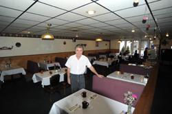 David Giles has been running the restaurant side of Yo Yo’s for the new owner, his daughter Catherine, who will be arriving in Oroville soon. Photo by Gary DeVon