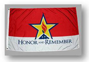 1750a Honor and Remember Flag