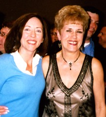 2501a Jackie Bradley (right) with U.S. Senator Maria Cantwell.