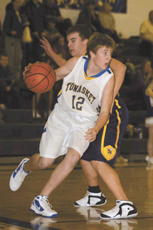 2650a Tonasket's Trevor Terris was selected as one of six high school juniors to join the WIAA's LEAP committee for the next two years.