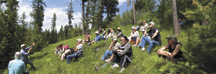 Last year George Thornton led a native plant hike at Lost Lake as part of the Okanogan Highlands Associations Summertime Highland Wonders educational series. This year Thornton will take a group into the secluded cedar groves northeast of Buckhorn Mountai