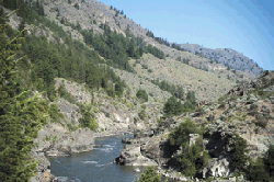 Brent Baker / staff photoViews of the Similkameen River abound on the trail, particularly on the more rugged upper half.