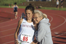 Brent Baker / staff photoForty years after a disastrous Olympics experience, Doris Heritage is still providing wisdom and encouragement to athletes -- and, occasionally, their parents.