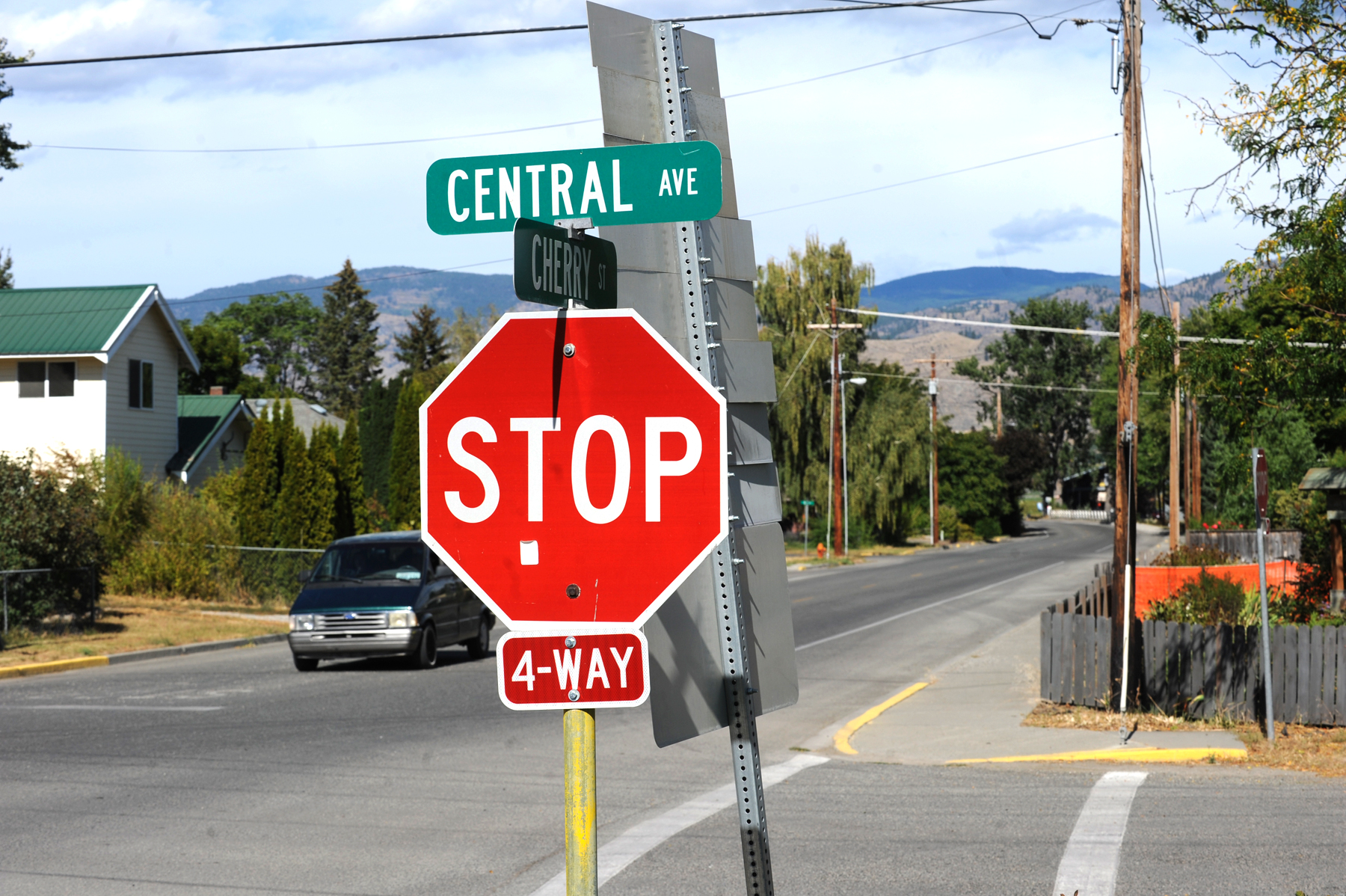 Central Ave. and Cherry St.