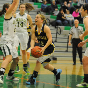 Brittany Jewett and the Hornets saw their post-season run come to an end Saturday with a loss to DeSales.