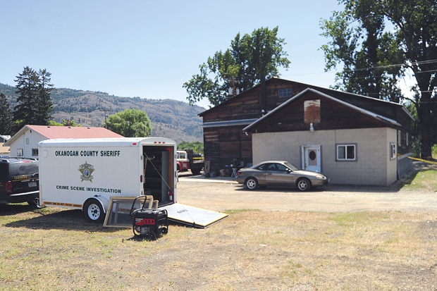The residence where John R. Omer was found with multiple stab wounds at 1 Balmes Rd., just outside of the Oroville City Limits. Gary DeVon/staff photos