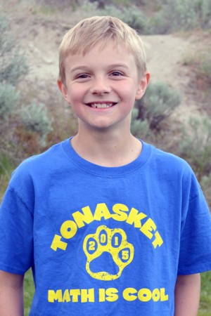 Joe Thornton took first place among 152 mathematicians, and will be competing at State May 16.