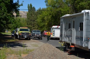 Aug 22 Bonaparte Creek grass fire