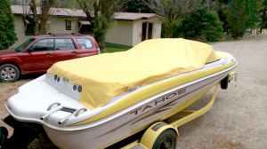 DeWitt’s skills include designing covers for anything from boats to BBQ’s, air conditioners and motor or engine covers. She can also produce smaller items such as pouches and carry-alls.