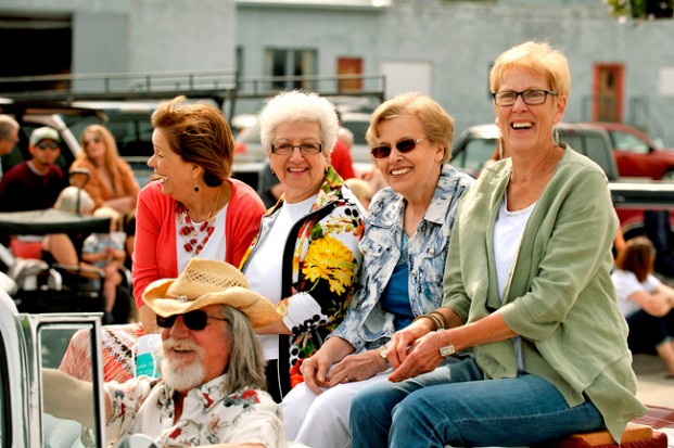 Spring and Summer Festivals & Events in Oroville and the surrounding area 2016. May Festival Grand Marshals (l-r) Esther Sorensen, Jo Mathews, Judy DeVon and Joyce Forthun, all honored for their work in the Oroville School District.