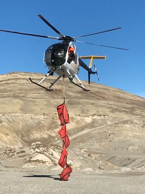 Colville Tribes' Fish & Wildlife/submitted photo About 50 people were brought together in Elko for the operation. The team consisted of a helicopter capture crew, veterinarians from Omaha Zoo, NDOW and Utah Department of Natural Resources, wildlife biologists and technicians, and volunteer youth workers from NDOW.