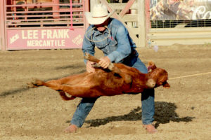 Dale Benevides, Dale (H) and Shane Crossley (F) took home the top prize in the team roping competition.