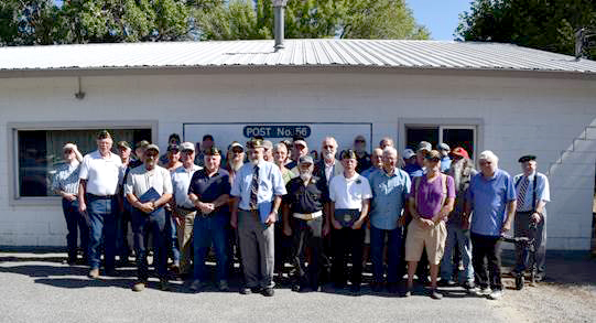 Submitted photo U.S. Rep. Dan Newhouse honored Okanogan County Vietnam veterans in pinning ceremony held in Okanogan. Among the vets were: Albert Clarence Apple, Raymond Craig Attwood, Jack Martin Baskin, Frederick W. Bend, Jeff Bergh, Larry Lee Black, Gordon Bordeaux, Daniel Joseph Breithaupt, Michael Britt, Gene Earl Bussell, Alfred Frederick Camp Jr., Roger Castelda, Donald Cate, Paul Ernest Christen, Harry Griffith Cramer, Delance Crossland, Gary Darnell, Frank Duchow, Michael D. Eldefonso, John Robert Emrick, Danny Charles Ernst, Glenn Ernest Estes, James Fairbanks, James T. Fisher, Walter Harold Fountaine, John Gardner, Russell Roy Gilchrist, William Gomez, William Larrance Haskin, Denny Hughes, Donald Leslie Jameson, Chuck Johnson, John Warren Jones, Darrell Jordan, Jerry Lee Keeney, Lester Lyle Kinney, Kenneth Kirkham, Keith William Kladnik, Charles E. Lane, James Lonnie Lantrip, Roger Brent Martin, Richard D. McUne, Ken Orford, George Jeffrey Pearson, Glen A. Peterson, Jerold Keith Pierce, Wade Eustace Pinson, Kenneth J. Radek, George W. Rippee Jr., Alfred D. Rise, Wesley Allen Rubert, John Sanchez, Karen Ann Schimpf, Raymond E. Spackman, Ronald John Stalder, Michael Stewart, Donald Roger Super, Cecil Tugaw Jr., Philip Morris Turner, Rodney VanBrunt, Dirk D. Watson, Vincent Wehmeyer, Gary Allen Whiteley, Gale Elvis Wilson and Tom Windsor.
