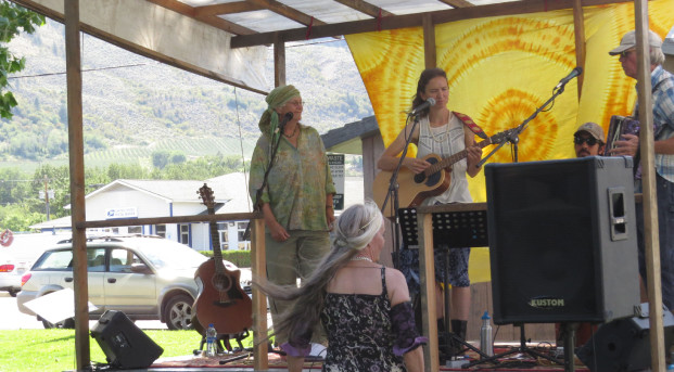 Submitted photo Steve Kinzie, Waterfall, and Hippies on Vacation will play this Friday, Aug 9, starting at 6 p.m. at History Park in Tonasket (the park with the swimming pool)..