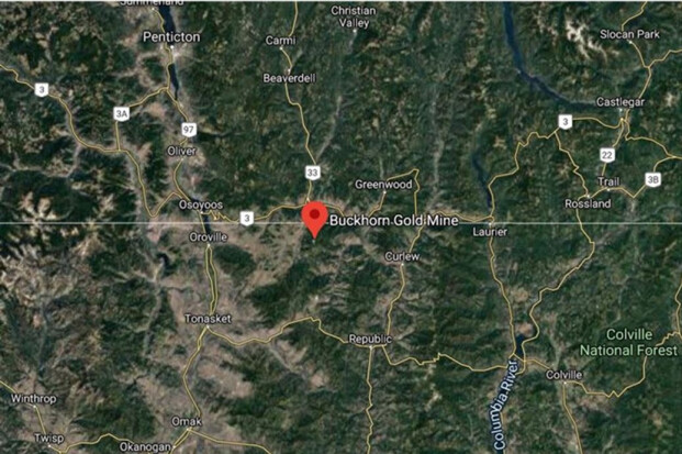 Buckhorn Area Map