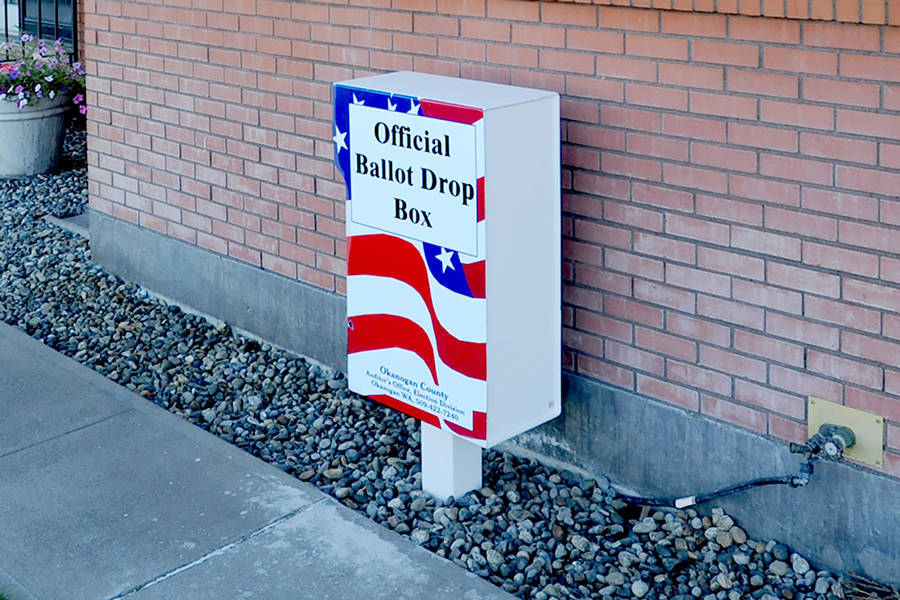 Okanogan County Ballot Drop Box