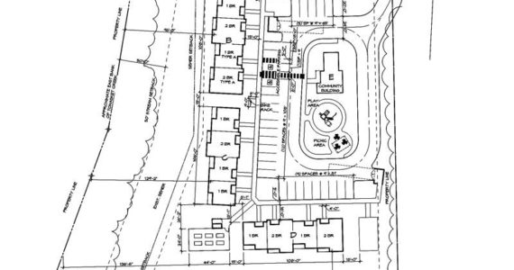 ZBA Architects Drawing 
Part of a recent ZBA Architects’ rendering of what the layout of the new OHA housing project will look like. Construction of the project is set to begin in October.