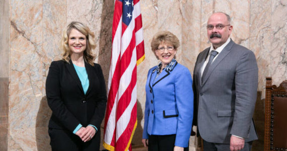 Seventh Legislative District legislators Sen. Shelly Short, R-Addy and Reps. Jacquelin Maycumber, R-Repulic and Joel Kretz, R-Wauconda. <em>Submitted photo </em>