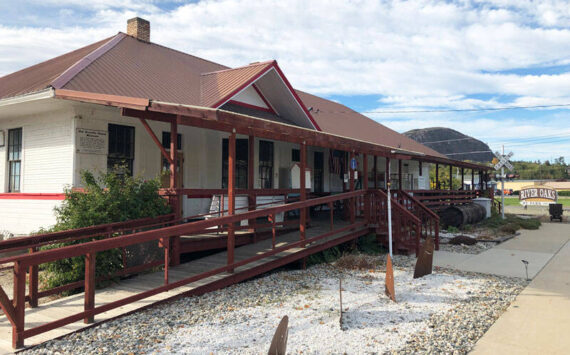 Work is underway getting the Oroville Depot Museum and Visitor Information Center (VIC) ready for opening day which coincides with May Festival, the second Saturday of the month, May 13. Members of the Okanogan Borderlands Historical Society are working on a new museum display which includes civic, fraternal and service organizations that existed in the North County prior to 1950.
<em><sub>Gary DeVon/staff photo </sub></em>