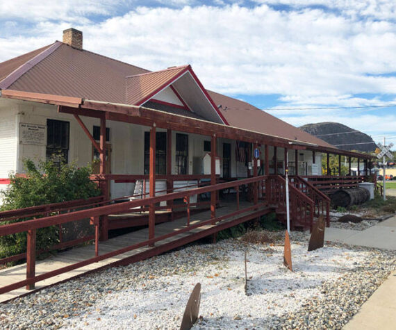 Work is underway getting the Oroville Depot Museum and Visitor Information Center (VIC) ready for opening day which coincides with May Festival, the second Saturday of the month, May 13. Members of the Okanogan Borderlands Historical Society are working on a new museum display which includes civic, fraternal and service organizations that existed in the North County prior to 1950.
<em><sub>Gary DeVon/staff photo </sub></em>