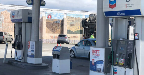 The Price of gas across the state has increased as much as 52 cents a gallon since a new state carbon tax has gone into effect. <sub><em>Gary DeVon/staff photo</em></sub>