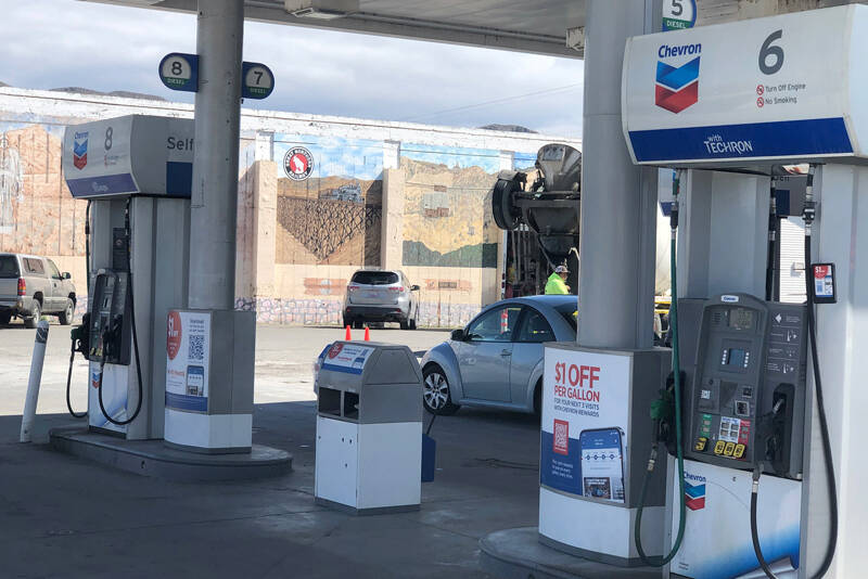 The Price of gas across the state has increased as much as 52 cents a gallon since a new state carbon tax has gone into effect. <sub><em>Gary DeVon/staff photo</em></sub>