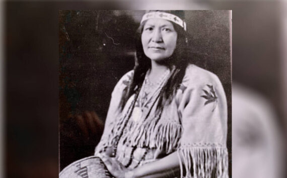 Christine Quintasket or Hum-ishu-ma, better known by her author name, Mourning Dove, was the first Native American woman to publish a novel west of the Rockies. Photo courtesy Borderlands Historical Society