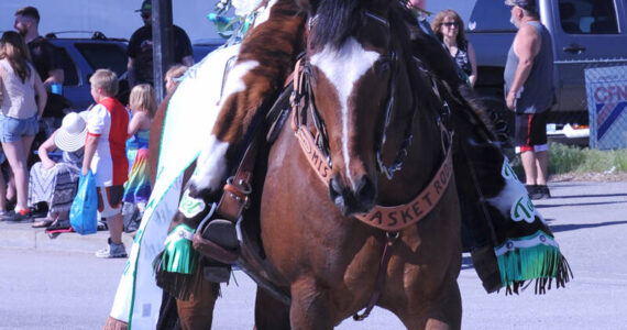 Miss Rodeo Tonasket Eryne Anderson invites everyone to come join her for the 87th annual Tonasket Founder’s Day weekend.	Gary DeVon/staff photo