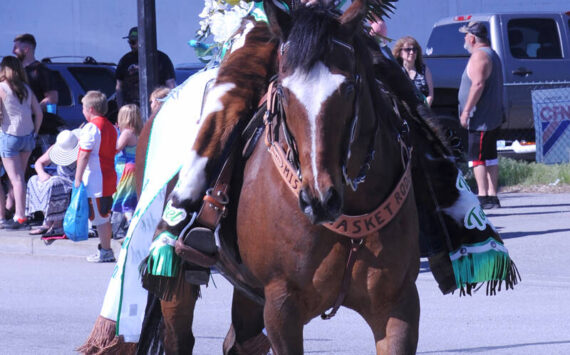 Miss Rodeo Tonasket Eryne Anderson invites everyone to come join her for the 87th annual Tonasket Founder’s Day weekend.	Gary DeVon/staff photo