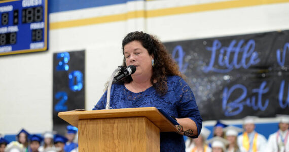 Tonasket High School Principal Trisha Roach is known for creating a true school family, both with students and staff. Kelly Denison/submitted photo