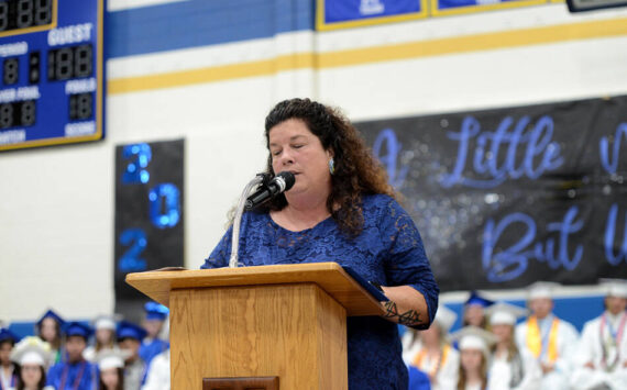 Tonasket High School Principal Trisha Roach is known for creating a true school family, both with students and staff. Kelly Denison/submitted photo