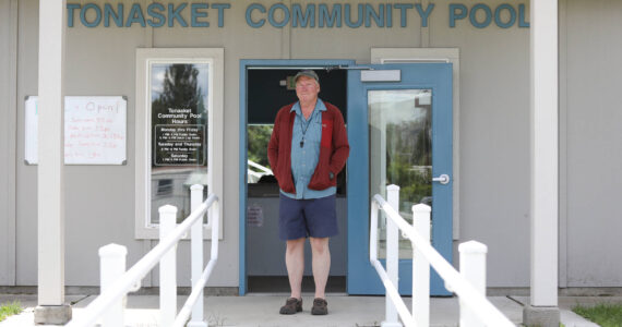 Laura Knowlton/staff photo
This summer, James Moore will serve as the new pool manager for the Tonasket City Pool. The pool opened Monday, June 12.