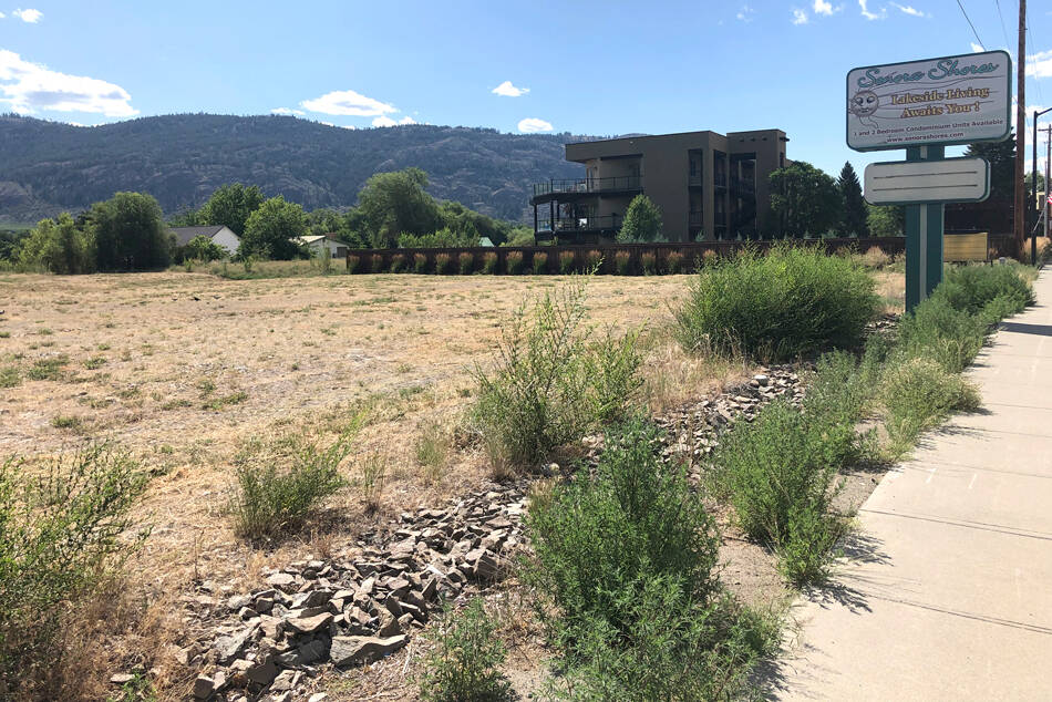 Part of the Sonora Shores property along Main Street/Hwy. 97 just north of downtown Oroville. The owner of the property wants to develop a Dollar General store. <em>Gary DeVon/staff photo </em>
