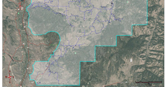USDA ReConnect4 $30.17 million grant project area. Source: OKPUD No. 1.