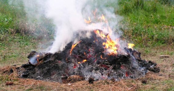 As of Sunday, the burning of vegetation within the unincorporated areas of Okanogan County is again allowed as the burning restrictions have been lifted. File Photo