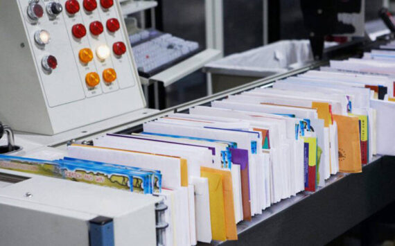 Mail processing machine USPS photo