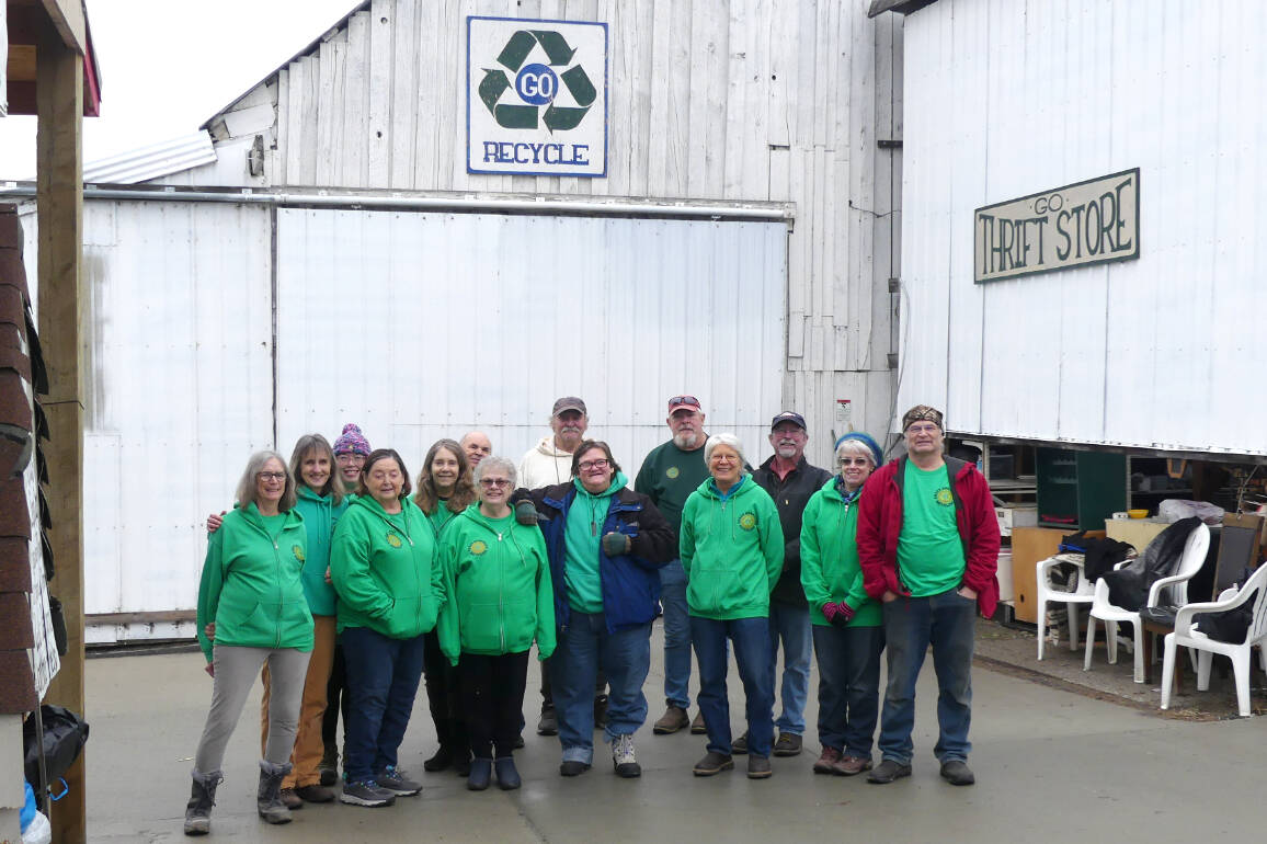 GO began recycling in 2010. Opening to the public in 2015. Since then, GO volunteers have recycled over two million pounds of recyclable materials.