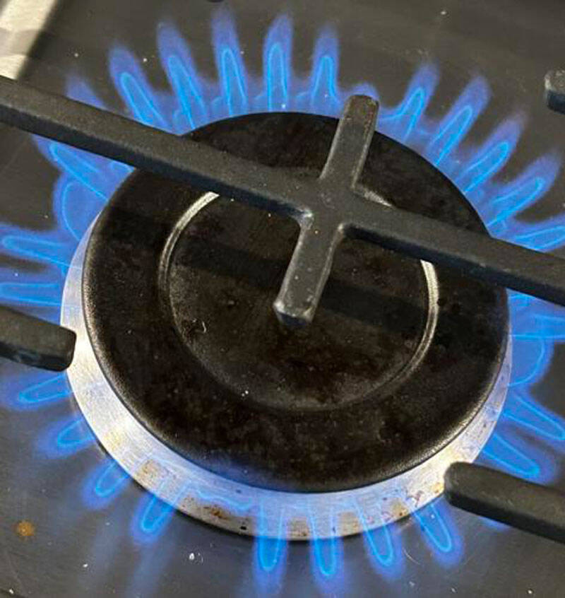 A natural gas stove. <em>David Mastio/The Center Square </em>