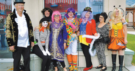 Sun Lakes Realty is among the strong competitors in the Halloween Decorating Contest each year. Here they brought the whole circus to town. <em>GT file photo</em>
