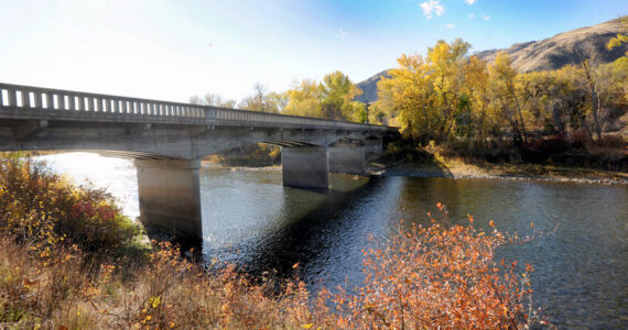 Okanogan County’s 12th Street Bridge crosses the Similkameen River connecting Oroville with County Hwy. 7. In recent months, an illegal homeless encampment was established there. The county sheriff’s office and public works cleaned it up while they could still gain access to it before the snow falls. The county wanted it removed so that when spring run off comes the encampment isn’t washed away down river. Gary DeVon/staff photo