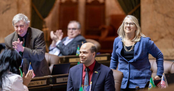 The Washington State House of Representatives convenes for debate March 3, 2025. Legislative Support Services photo