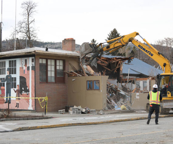 The decision to demolish the building formally known as the Tonasket Police Department was not made lightly, as it held sentimental value for many residents who remember the historical significance. Over the past serveral years, city officials have discussed the future of the building, during Tonasket City Council meetings. While future plans have not been set in stone, city officials are considering future plans to expand city hall and the public library. Laura Knowlton/staff photo