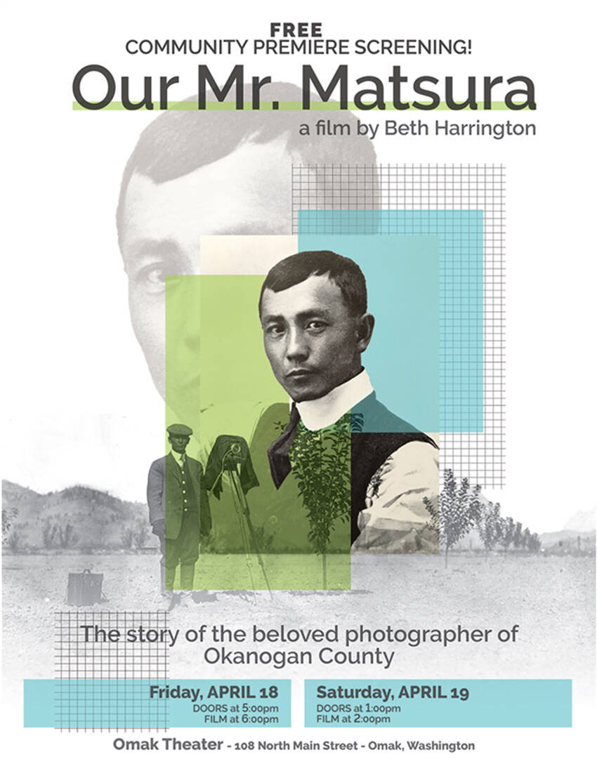The documentary <em>Our Mr. Matsura</em> will be screening in a free premier at the Omak Theater on Friday, April 18 and Saturday, April. 19.