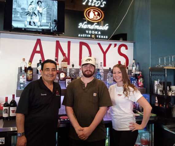Andy’s Bar & Grill offering ‘adult beverages and good food’