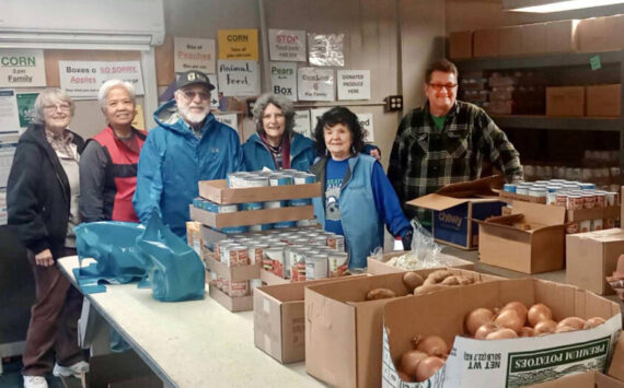 Tonasket Food Bank volunteers are gearing up for the holiday season and serving the community. The week of Thanksgiving the food bank will be open on Tuesday, Nov. 25. The doors will be open from 8 a.m. until 11 a.m. Submitted photo