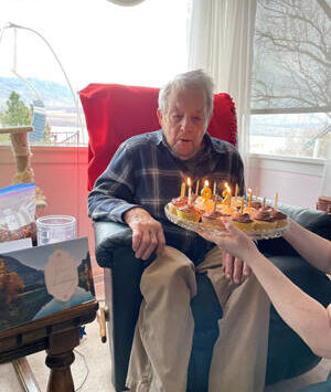 Long-time Oroville resident, Bill Godwin, turns 92. His family celebrated their father on Valentines Day and reminisced over a lifetime of memories. Submitted photo