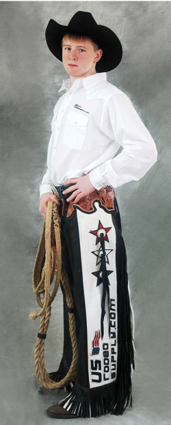 Submitted photo	National Rodeo Champ John Young has local grandfather and great-grandparents.